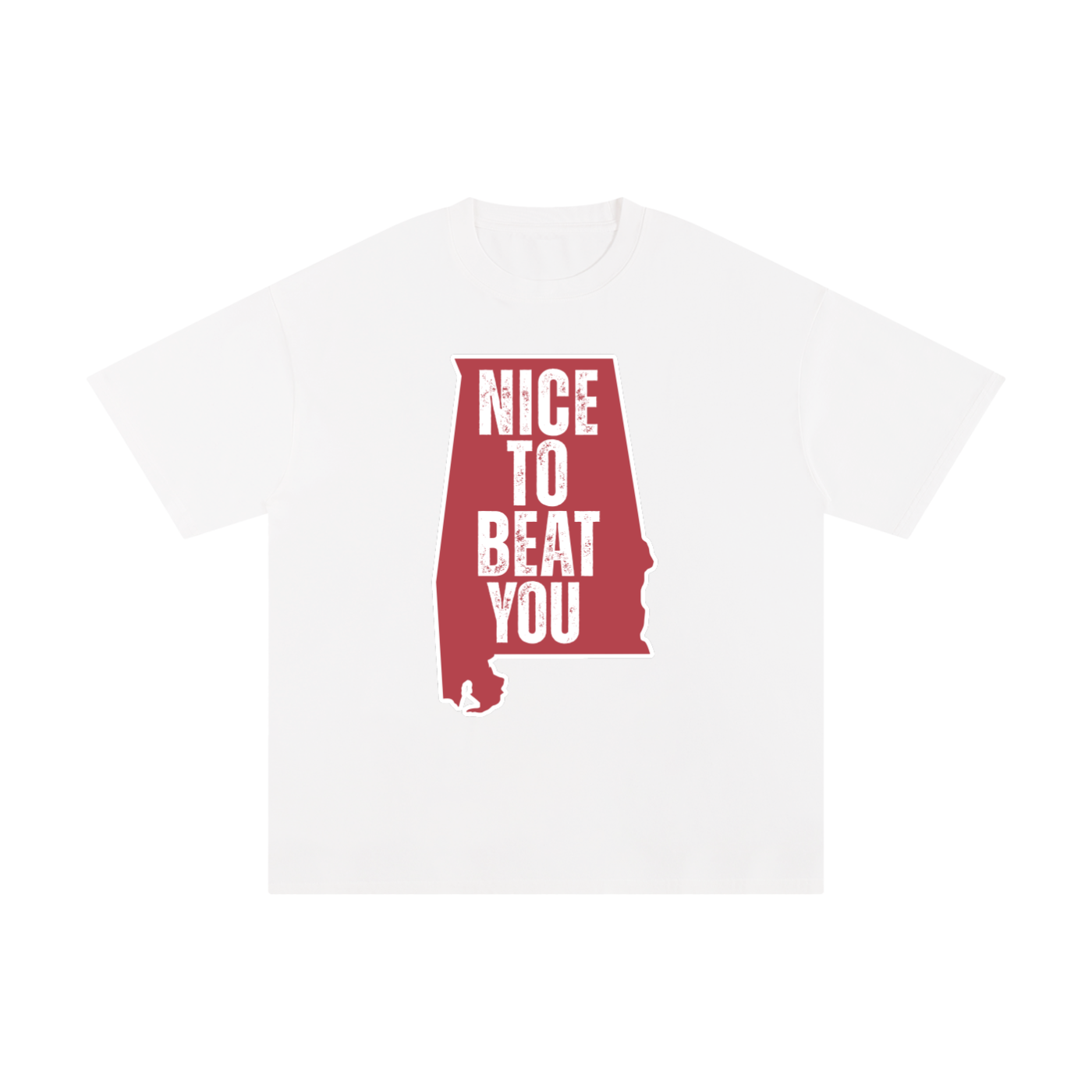 “NICE TO BEAT YOU” Unisex Pure Cotton T-Shirt