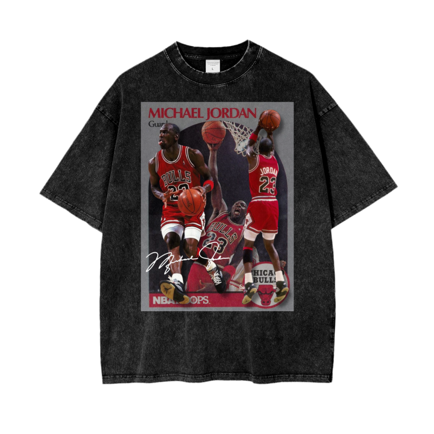 JORDAN METALLIC 5’s NBA HOOPS Oversized T-Shirt