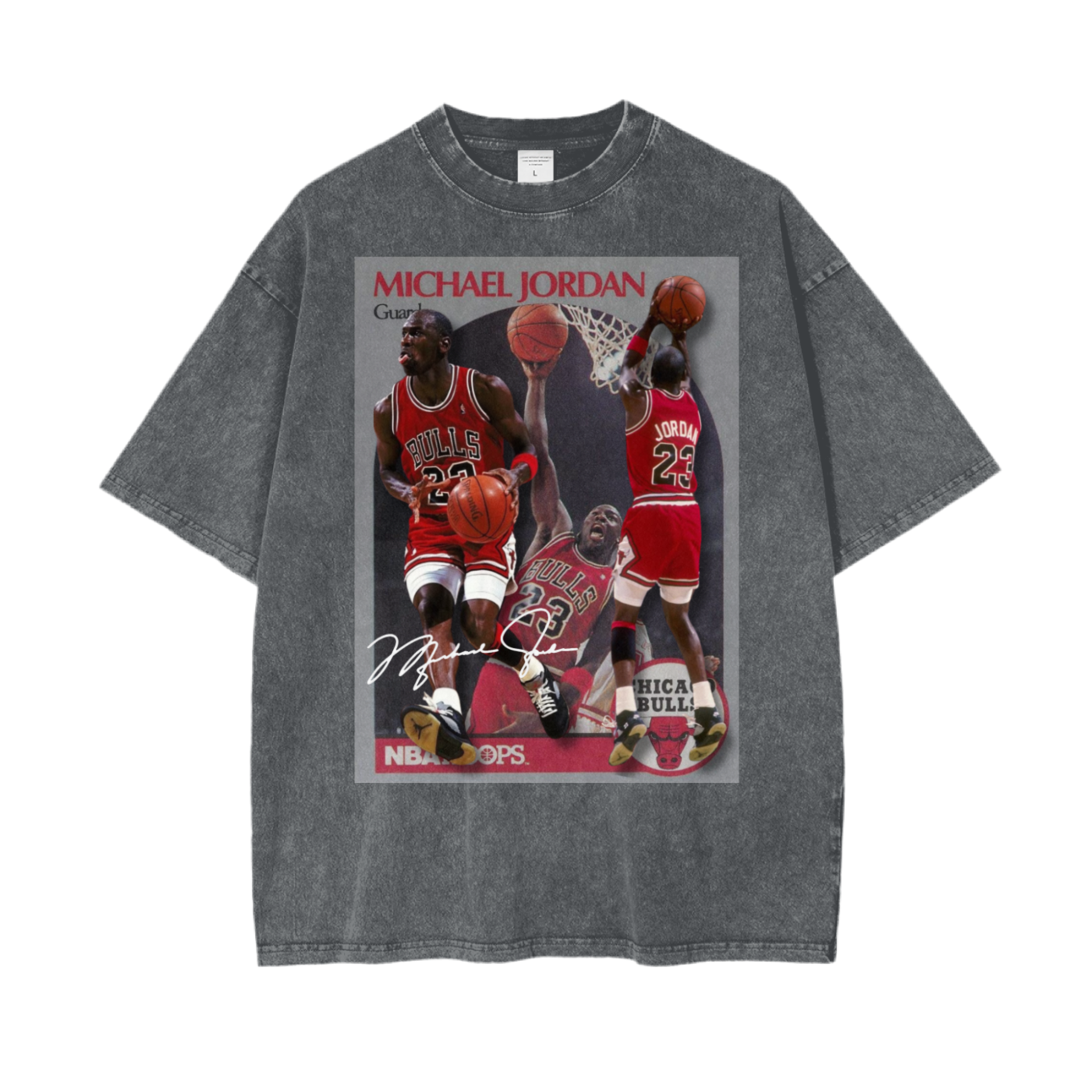 JORDAN METALLIC 5’s NBA HOOPS Oversized T-Shirt