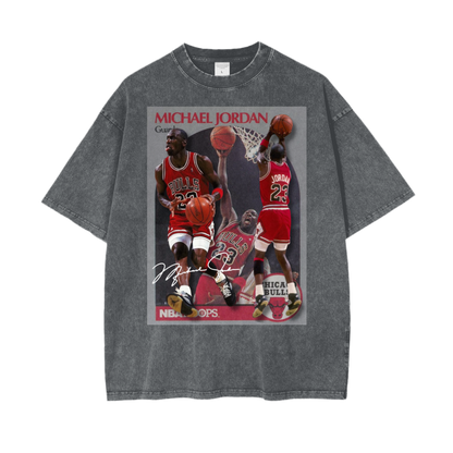 JORDAN METALLIC 5’s NBA HOOPS Oversized T-Shirt